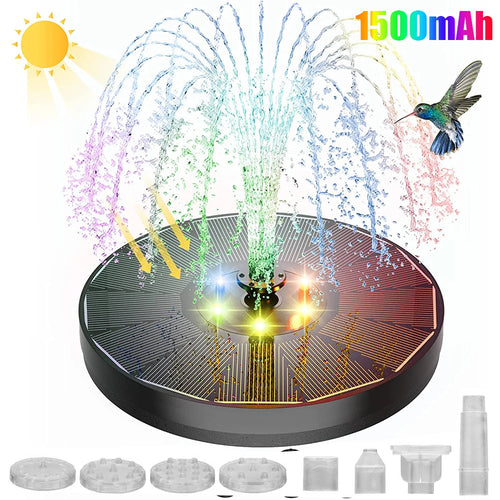 SolarBloom Fountain